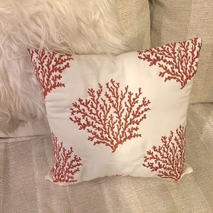 Custom Coral Branch,Throw pillow